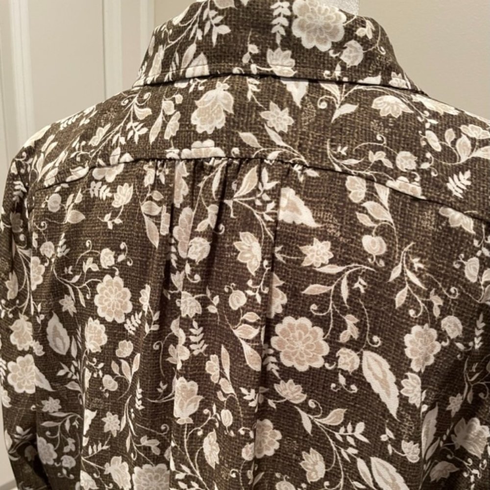 NYDJ Long Sleeve Button Blouse - M - Picture 6 of 9